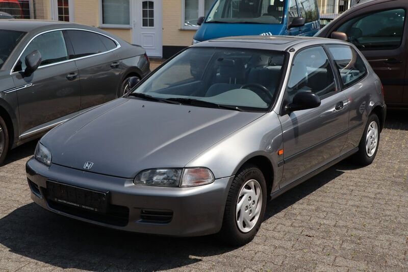 (nh537m) pewter grey metallic Gebraucht 1993 Honda Civic Coupé | 6.900 € - Bild 1/4