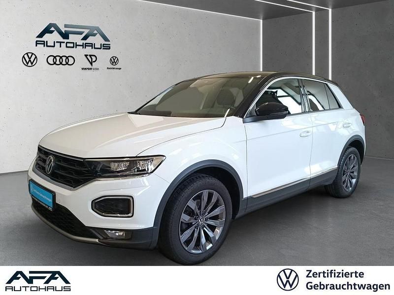 Schwarz Gebraucht 2021 VW T-Roc Sport SUV | 22.886 € (Guter Preis) - Bild 1/4