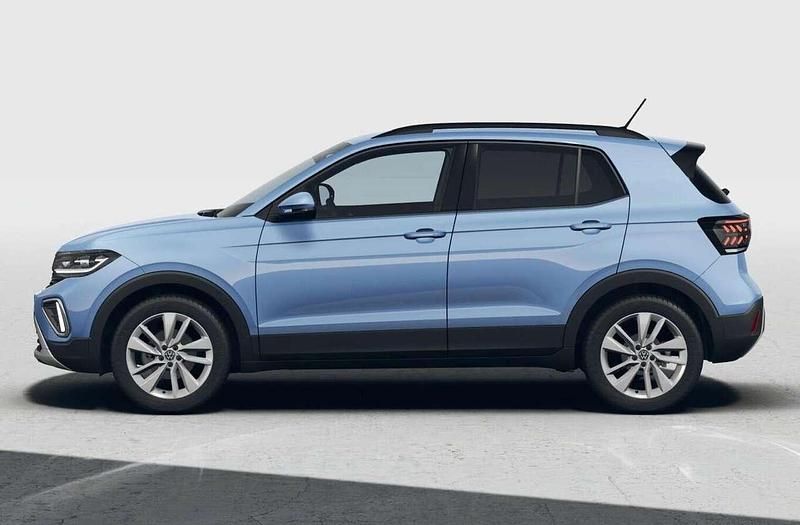 Clear blue metallic Neu 2025 VW T-Cross IQ Drive SUV | 28.200 € (Guter Preis) - Bild 1/4