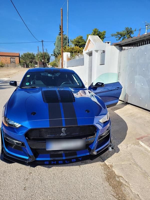 Blau Gebraucht 2018 Ford Mustang Coupé | 28.000 € (Fairer Preis) - Bild 1/4