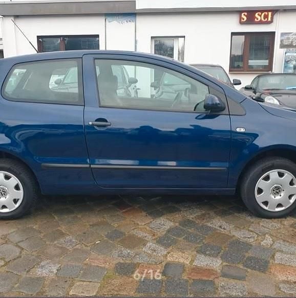 Gebraucht VW Fox 55 PS (40 kW) 2008 Blau Kleinwagen