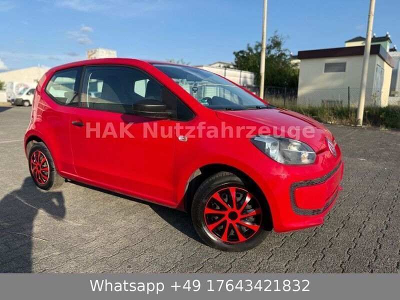 Rot Gebraucht 2013 VW up! take up! Kleinwagen | 2.990 € (Guter Preis) - Bild 1/4