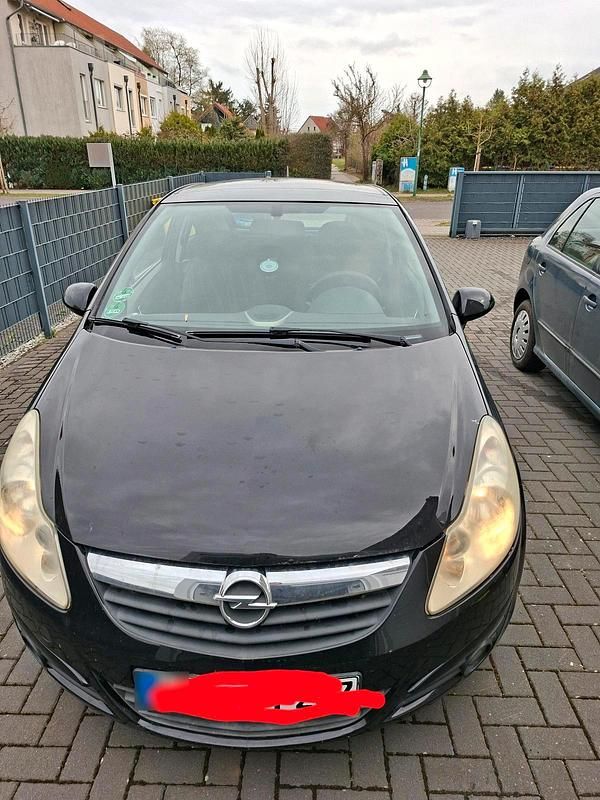 Gebraucht Opel Corsa 88 PS (64 kW) 2007 Schwarz Kleinwagen