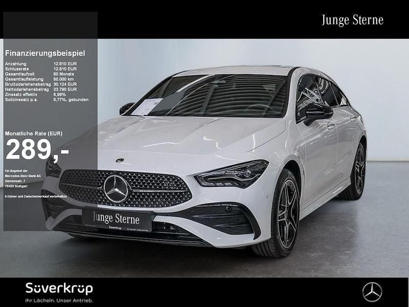 Weiß Gebraucht 2024 Mercedes CLA250e Shooting Brake AMG Kombi | 31.525 € (Guter Preis) - Bild 1/2