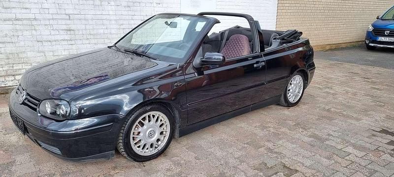 Gebraucht VW Golf Cabriolet 101 PS (74 kW) 2000 Schwarz Cabrio