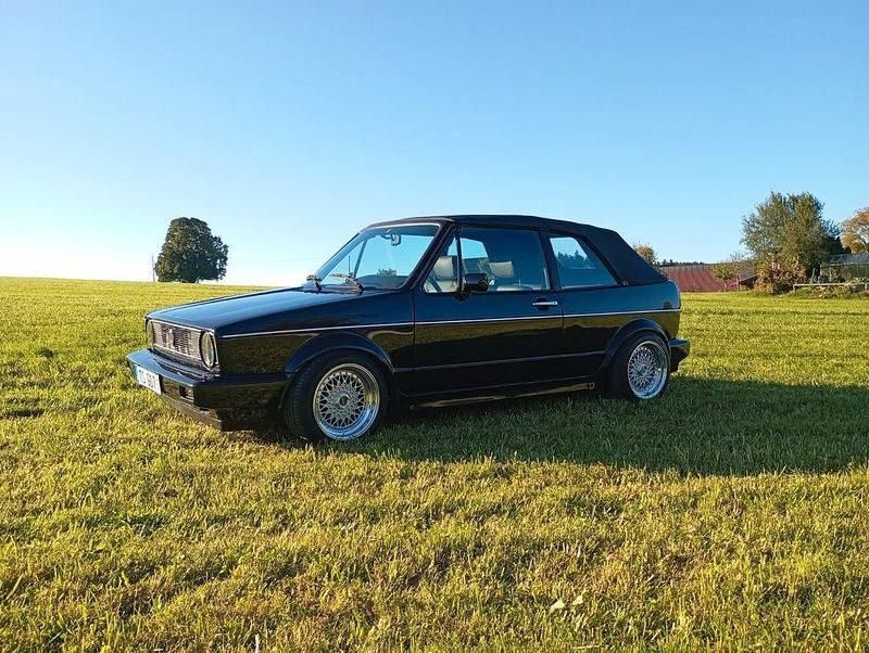 Schwarz Gebraucht 1992 VW Golf Cabriolet Cabrio | 19.991 € - Bild 1/4