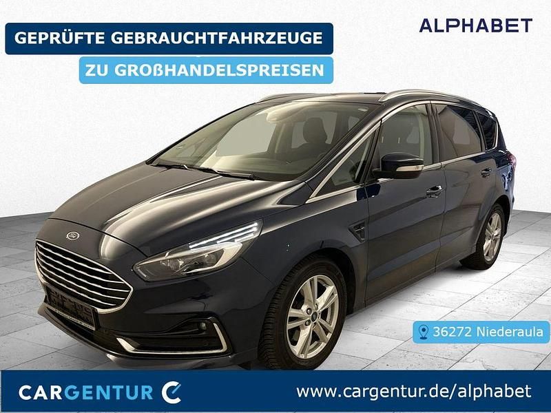 Blazer blau Gebraucht 2021 Ford S-MAX Titanium Van / Kleinbus | 14.997 € (Guter Preis) - Bild 1/4