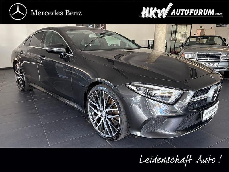 Graphitgrau (metallic) Gebraucht 2018 Mercedes CLS350 Coupé | 38.900 € (Fairer Preis) - Bild 1/4