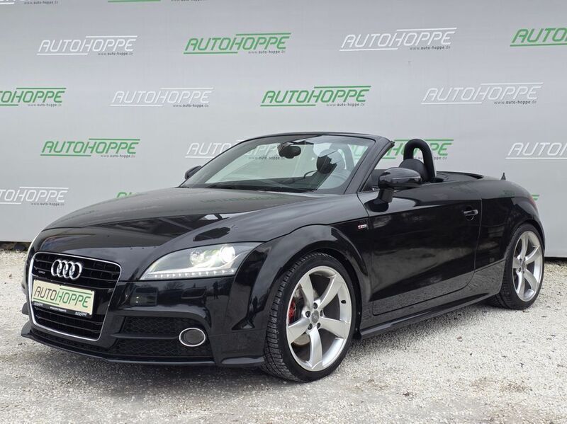 Schwarz Gebraucht 2012 Audi TT Roadster S-Line Cabrio | 10.990 € (Guter Preis) - Bild 1/4