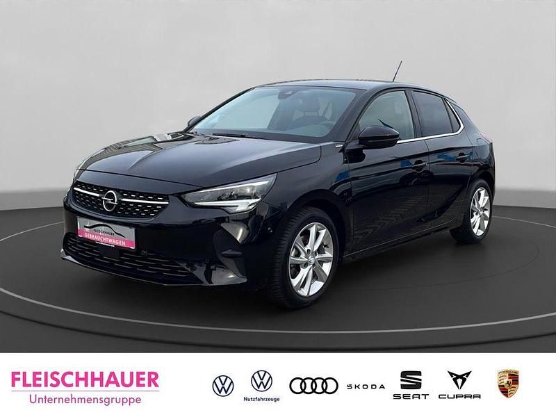 Schwarz Gebraucht 2022 Opel Corsa Elegance Kleinwagen | 14.490 € (Fairer Preis) - Bild 1/4