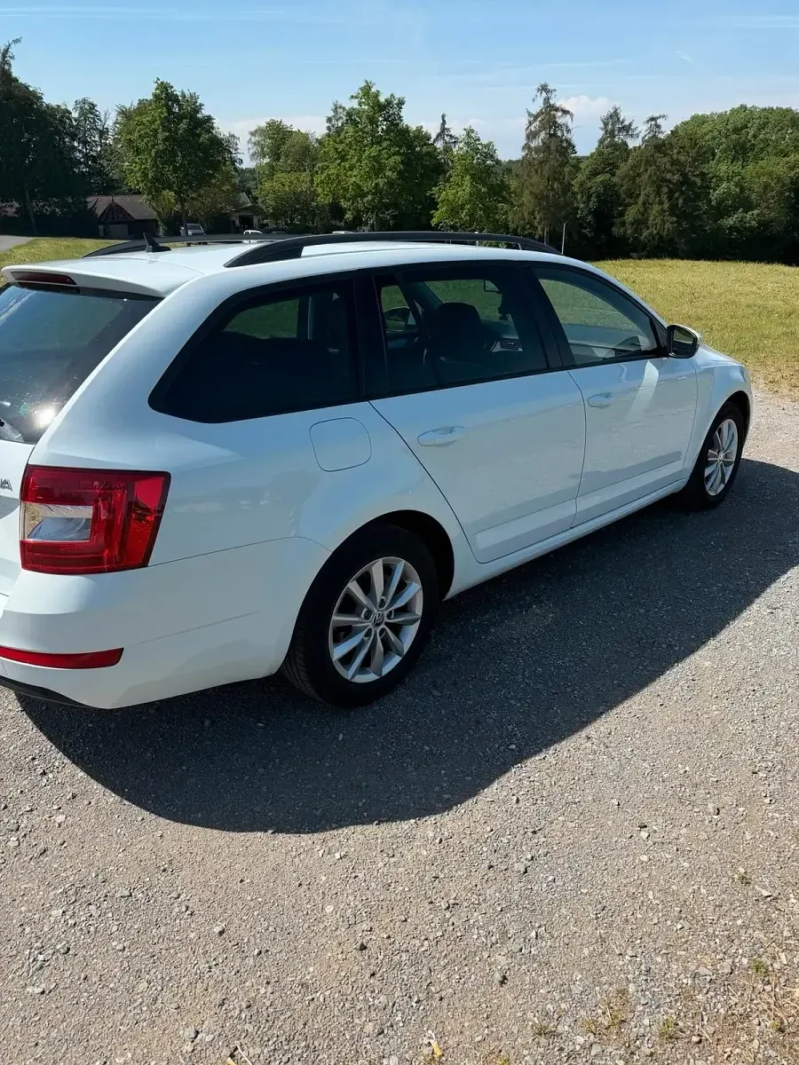 Gebraucht Skoda Octavia 110 PS (80 kW) 2015 Weiß Kombi