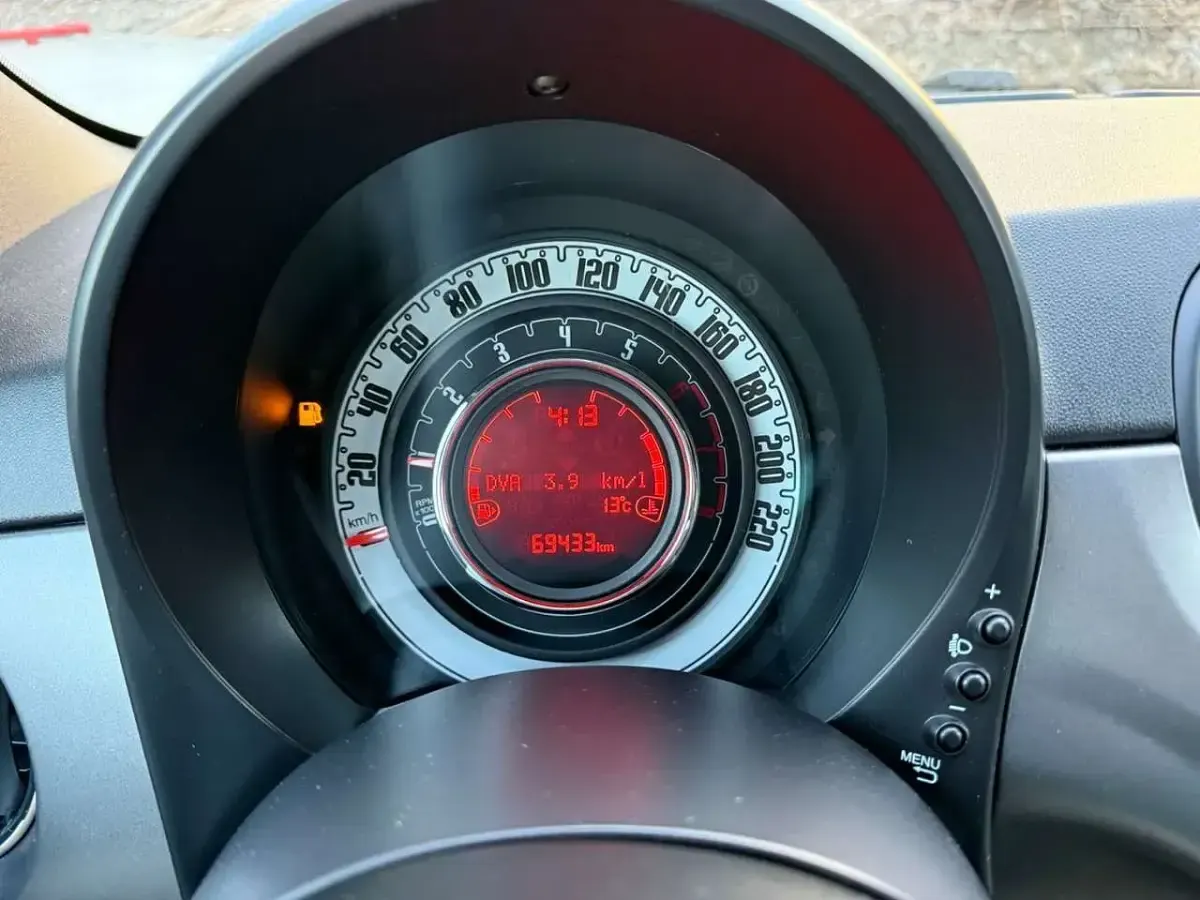 Gebraucht Fiat 500S S 105 PS (77 kW) 2016 Grau Cabrio