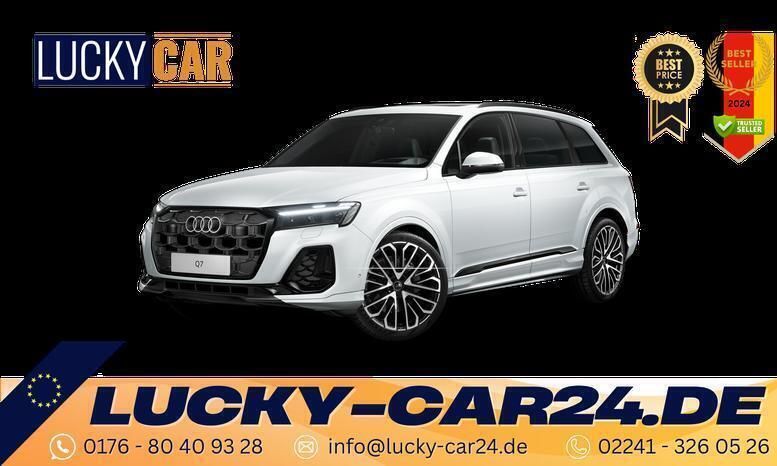 Gletscherweiss metallic Neu 2024 Audi Q7 S-Line SUV | 86.940 € - Bild 1/4