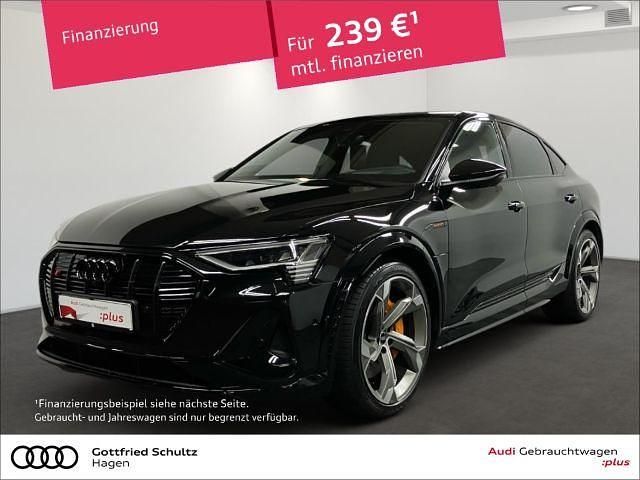 Schwarz Gebraucht 2022 Audi e-tron Sportback Sport SUV | 49.810 € (Etwas zu teuer) - Bild 1/3