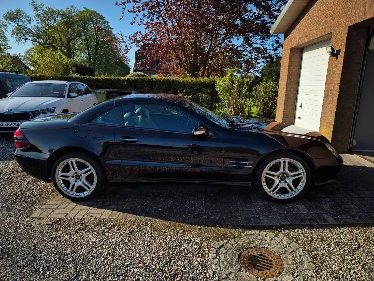 Gebraucht Mercedes SL500 306 PS (225 kW) 2002 Schwarz Cabrio