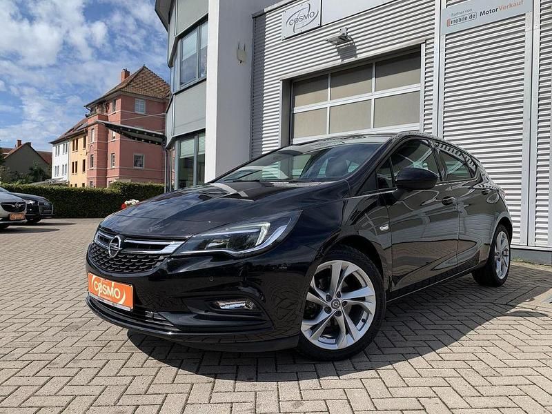 Schwarz Gebraucht 2018 Opel Astra Limousine | 9.990 € (Fairer Preis) - Bild 1/4
