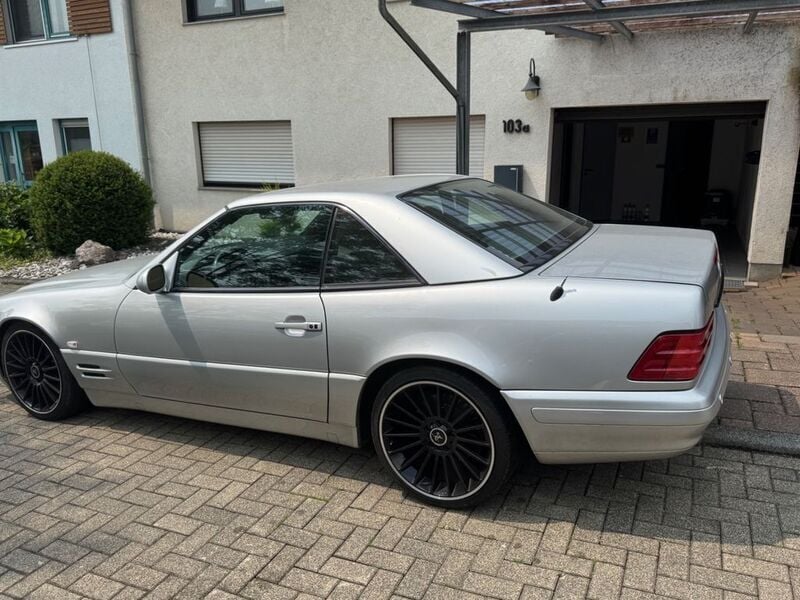 Silber Gebraucht 1999 Mercedes SL280 Cabrio | 16.000 € (Superpreis) - Bild 1/4