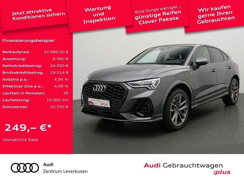 Daytonagrau perleffekt Gebraucht 2021 Audi Q3 Sportback S-Line SUV | 32.980 € (Teuer) - Bild 1/4
