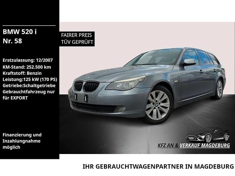 Grau Gebraucht 2007 BMW 520 Kombi | 1.990 € (Superpreis) - Bild 1/4