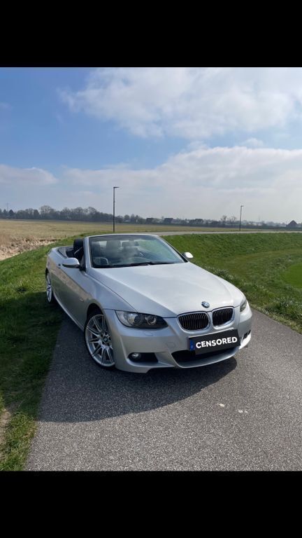 Silber Gebraucht 2008 BMW 330 Cabriolet M Sport Cabrio | 15.900 € (Fairer Preis) - Bild 1/4
