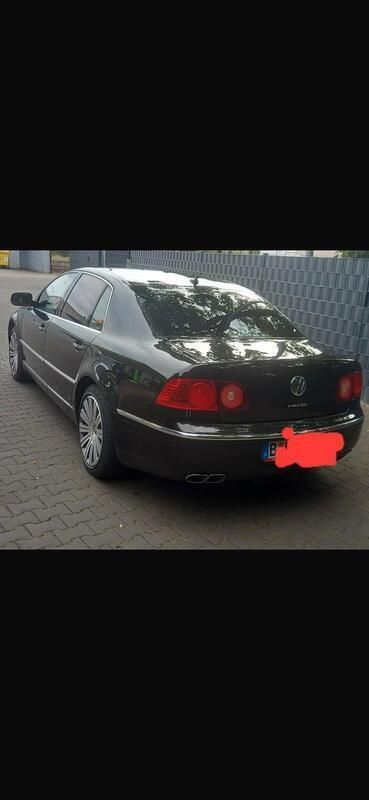 Schwarz Gebraucht 2009 VW Phaeton Limousine | 6.500 € (Teuer) - Bild 1/4