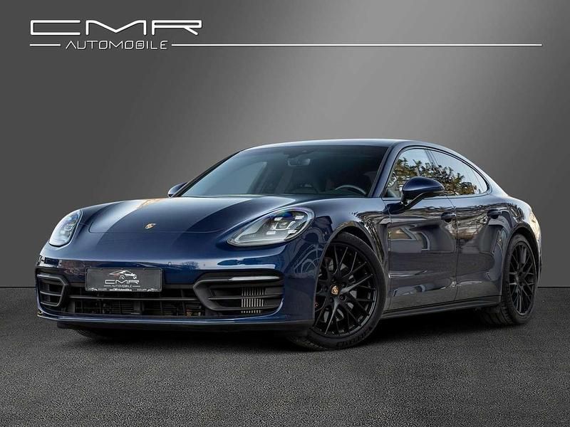 Enzianblaumetallic Gebraucht 2021 Porsche Panamera 4S Limousine | 87.059 € (Etwas zu teuer) - Bild 1/4