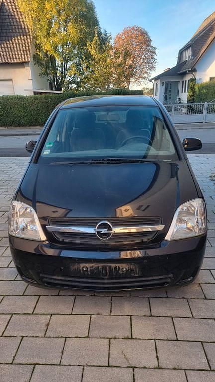 Schwarz Gebraucht 2006 Opel Meriva Edition Van / Kleinbus | 1.950 € (Guter Preis) - Bild 1/4