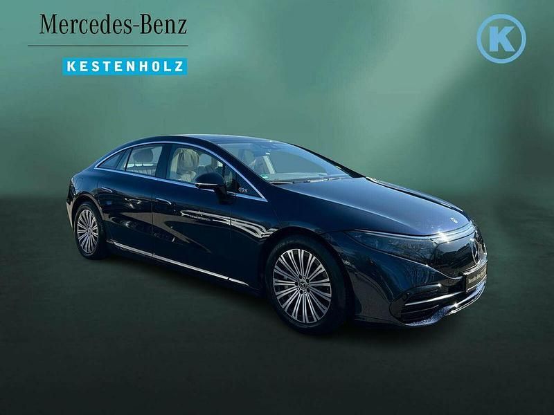 Gebraucht Mercedes EQS450+ 244 kW (333 PS) 2021 Nautikblau Kleinwagen