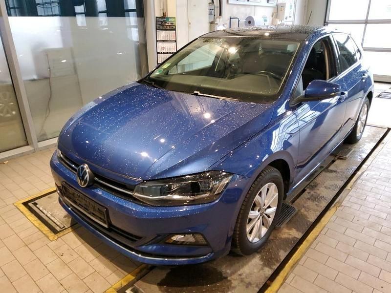 Gebraucht VW Polo Highline 95 PS (69 kW) 2021 Blau Kleinwagen