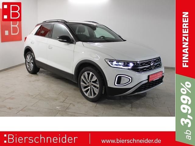 Weiss Gebraucht 2025 VW T-Roc Goal SUV | 29.980 € (Superpreis) - Bild 1/3