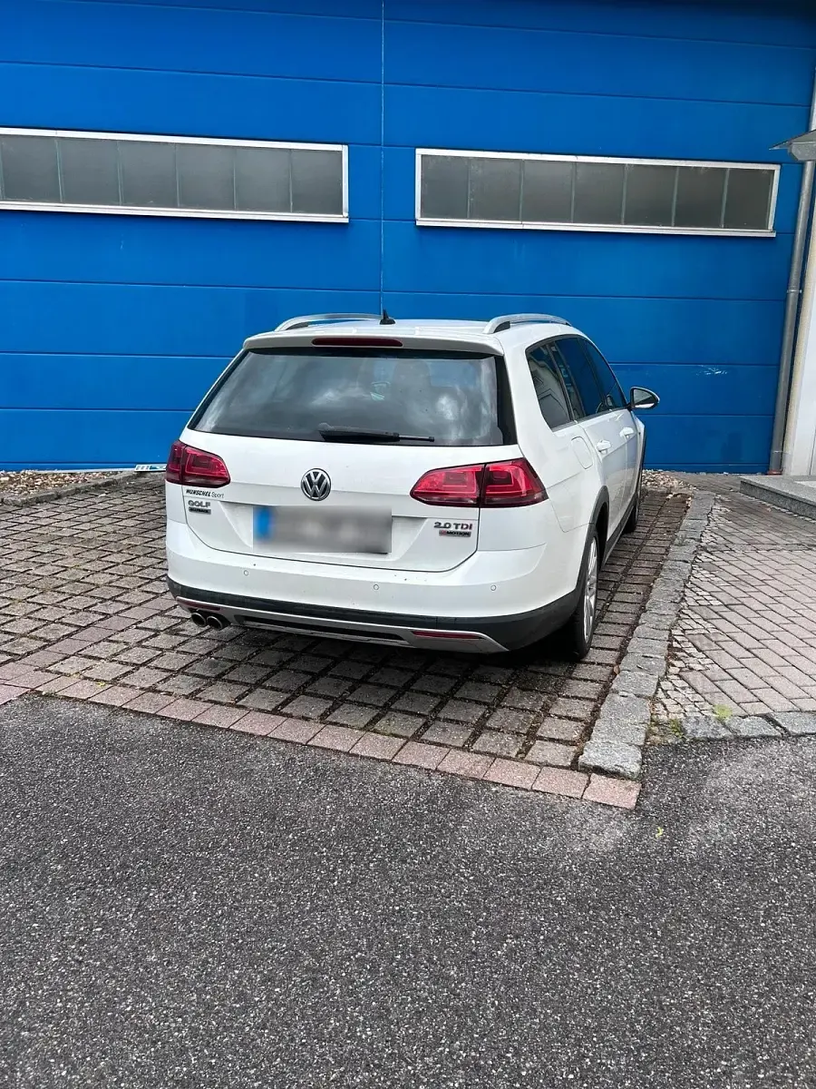 Gebraucht VW Golf Alltrack 184 PS (135 kW) 2016 Weiß Kombi