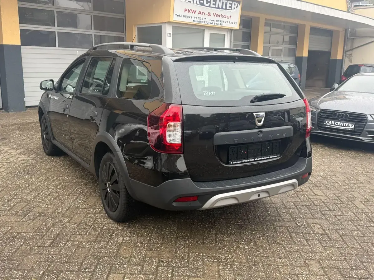 Gebraucht Dacia Logan MCV Stepway 90 PS (66 kW) 2019 Schwarz Kombi