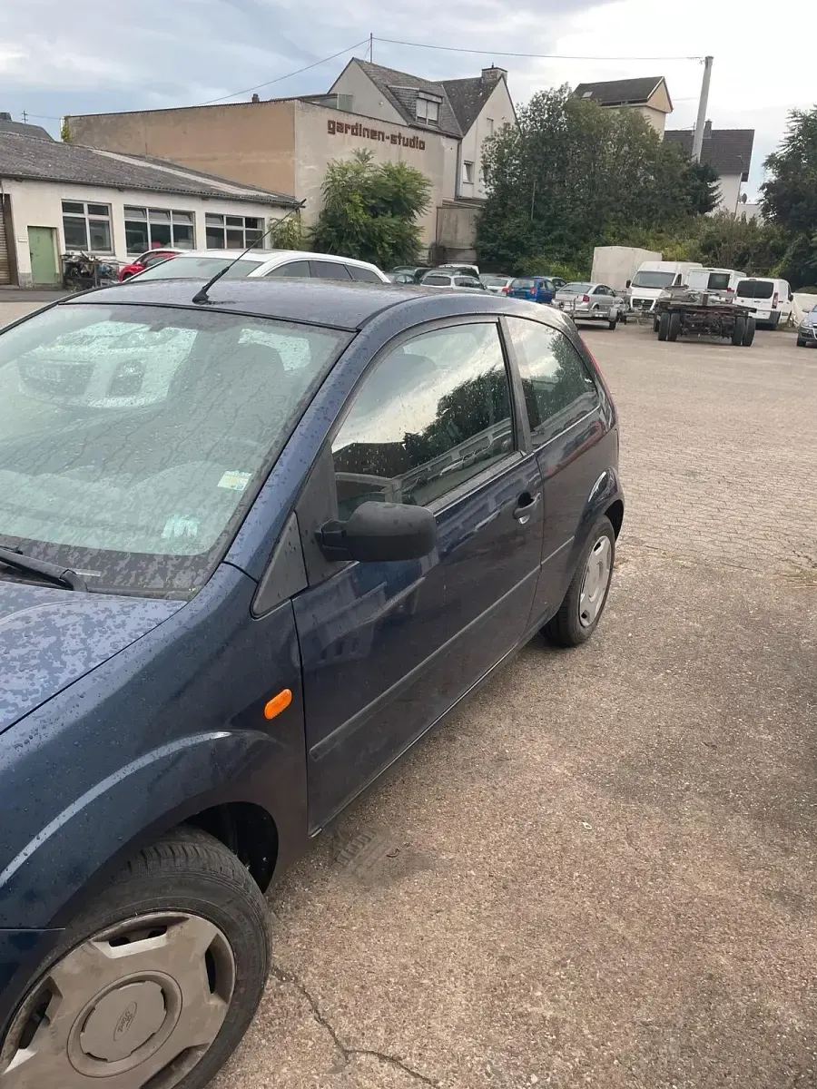 Gebraucht Ford Fiesta 69 PS (50 kW) 2004 Blau Kleinwagen