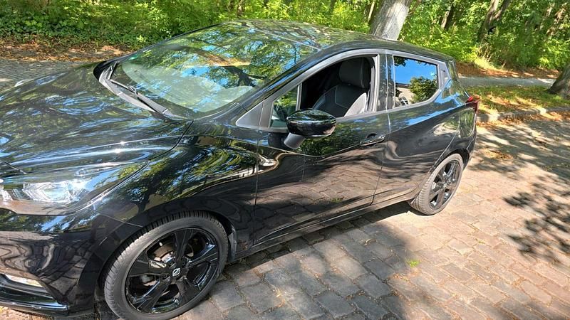 Schwarz Gebraucht 2022 Nissan Micra Kleinwagen | 14.500 € (Guter Preis) - Bild 1/4