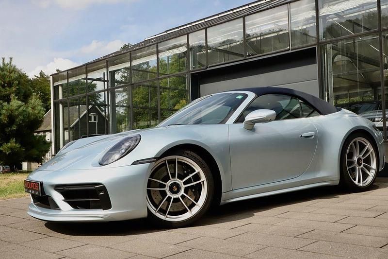Blau Gebraucht 2023 Porsche 911 Carrera GTS Cabrio | 163.950 € (Teuer) - Bild 1/4