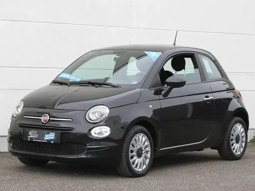 Gebraucht Fiat 500 Basis 69 PS (50 kW) 2024 Schwarz Limousine
