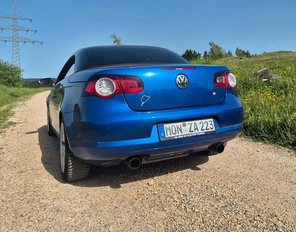 Gebraucht VW Eos GT 211 PS (155 kW) 2012 Blau Cabrio