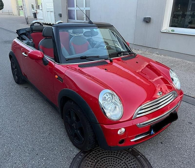 Rot Gebraucht 2008 Mini Cooper Cabriolet Cabrio | 2.150 € (Guter Preis) - Bild 1/4