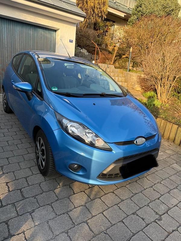 Gebraucht Ford Fiesta 82 PS (60 kW) 2009 Blau Kleinwagen