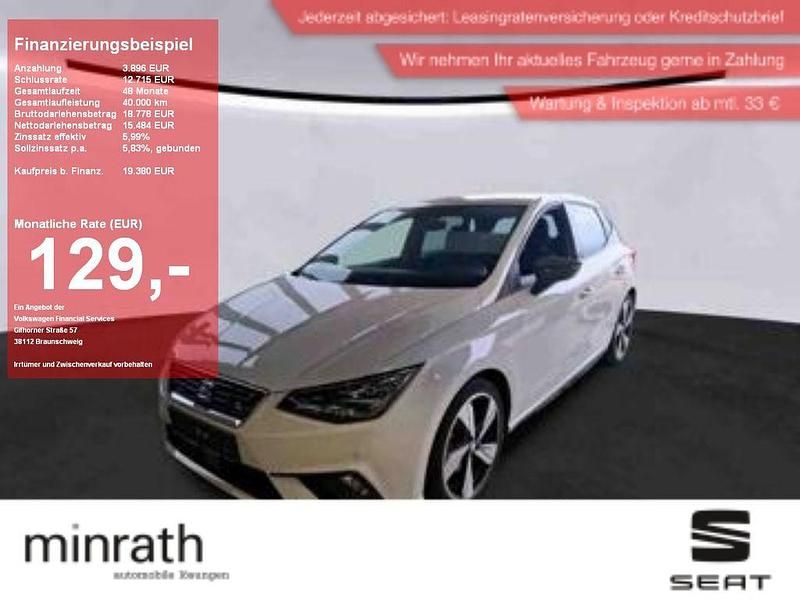 Weiß Gebraucht 2021 Seat Ibiza Limousine | 19.380 € (Fairer Preis) - Bild 1/4