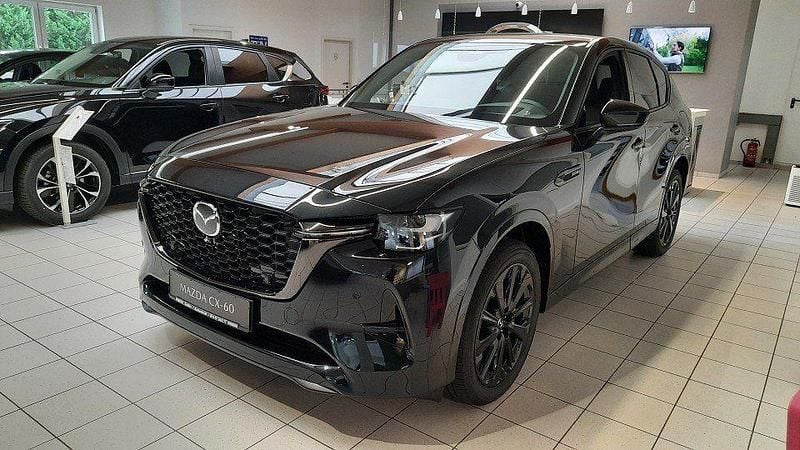 Jet black Neu 2025 Mazda CX-60 Homura-Line SUV | 56.690 € (Fairer Preis) - Bild 1/4
