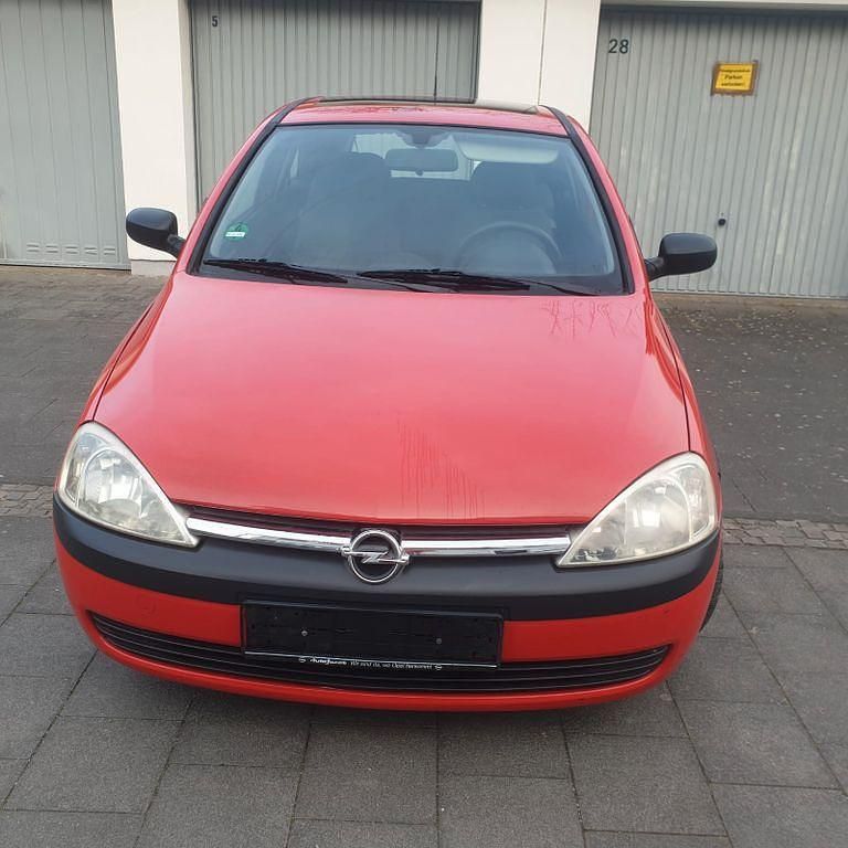 Gebraucht Opel Corsa 58 PS (42 kW) 2002 Rot Kleinwagen