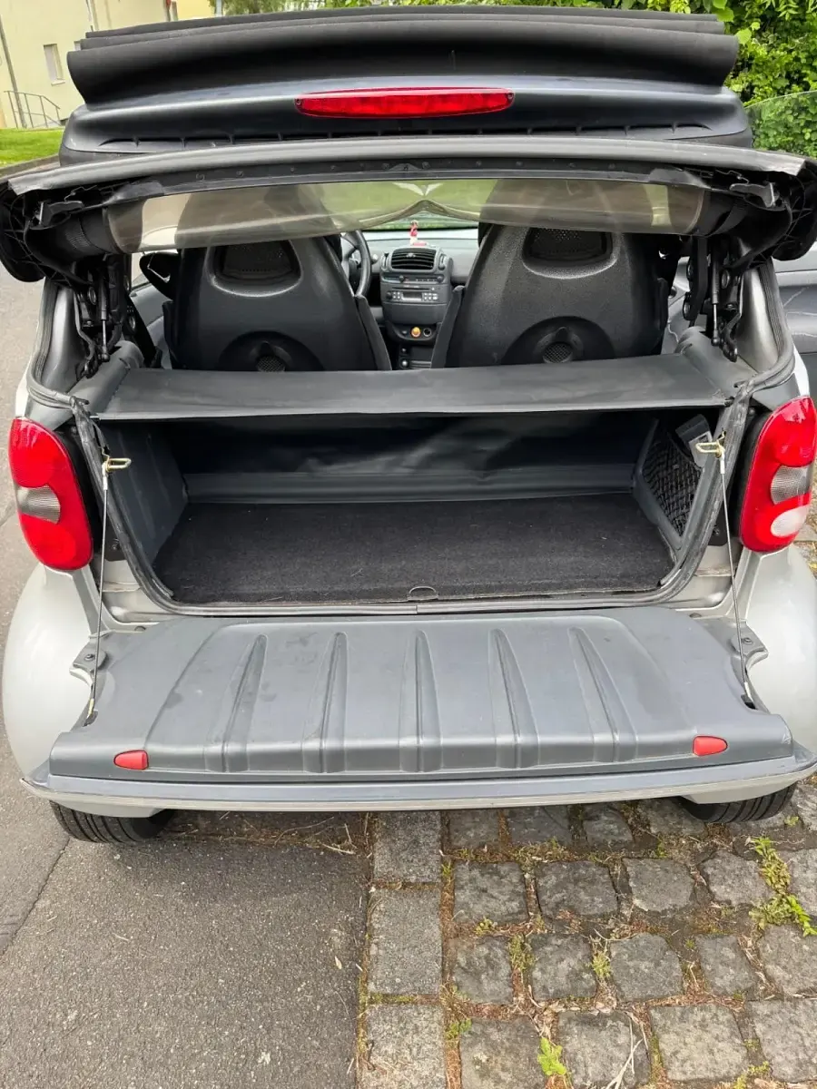 Gebraucht Smart ForTwo Cabrio Passion 61 PS (44 kW) 2003 Silber Cabrio