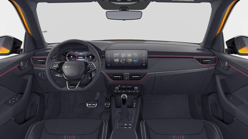 Neu Skoda Kamiq Monte Carlo 158 PS (116 kW) 2025 Phoenixorange metallic SUV