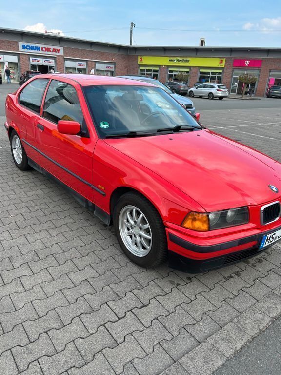 Rot Gebraucht 1996 BMW 318 Compact Performance Kleinwagen | 3.650 € (Superpreis) - Bild 1/4