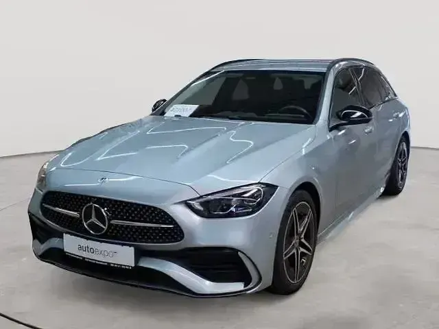 Gebraucht Mercedes C220 AMG line 200 PS (147 kW) 2024 Hightechsilber metallic Kombi