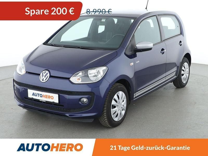 Blau Gebraucht 2016 VW up! CLUB Kleinwagen | 8.790 € (Fairer Preis) - Bild 1/3
