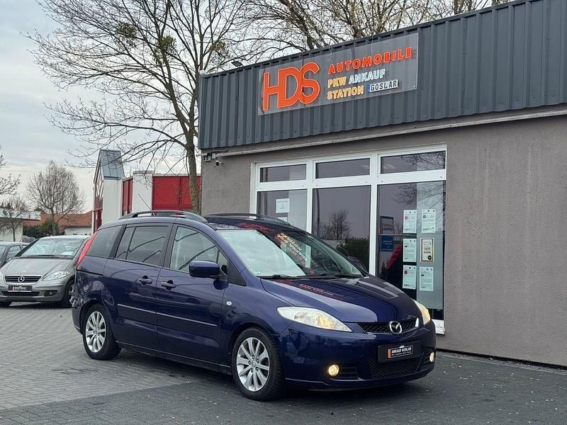 Gebraucht Mazda 5 Exclusive 145 PS (106 kW) 2006 Blau Van / Kleinbus