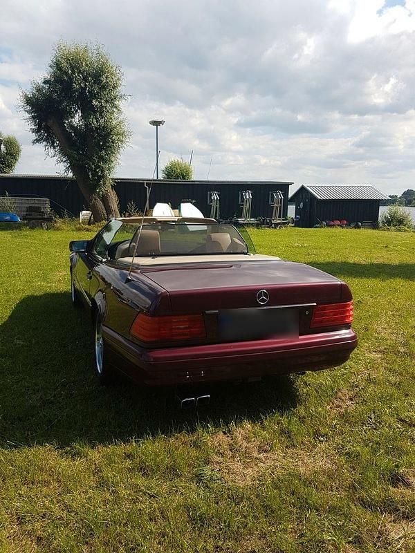 Gebraucht Mercedes SL280 193 PS (141 kW) 1996 Rot Cabrio