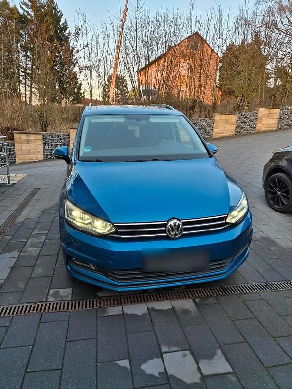 Gebraucht VW Touran 115 PS (84 kW) 2016 Blau Van / Kleinbus